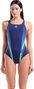 Costume da bagno Arena Dynamic blu/verde da donna