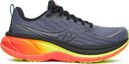 Chaussures Running Saucony Hurricane 25 Bleu/Orange Homme