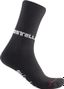 Paire de Chaussettes Castelli Quindici Soft Merino Noir