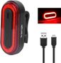 Feu arrière rouge - rechargeable par USB - Feu de vélo LED