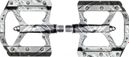 Pédales Plates HT Components AE05 Camo Gris