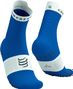 Compressport Pro Racing V4.0 Run High sokken Blauw/Wit