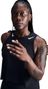 Nike AeroSwift Black Women's crop tank top