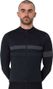 Maglia Rapha Brevet nera a maniche lunghe da uomo