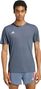 Camiseta de running adidas Adizero Essentials gris para hombre