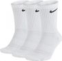 Chaussettes Nike Everyday Cushioned Blanc Unisex