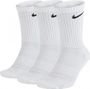 Calcetines Nike Everyday Cushioned Blanco Unisex