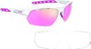 Coffret AZR Izoard Blanc Ecran Rose + Ecran Incolore