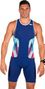 Z3rod Racer Tri-suit Azul