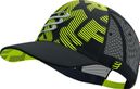 Casquette Compressport Trucker Cap Flash Noir/Jaune Fluo