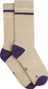 Calcetines Incylence Lifestyle One Beige/Violeta
