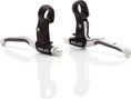 Coppia di leve freno XLC BL-V05 V-Brake Silver Black