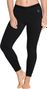Lange Damen Sporthose Odlo Merino 200 Schwarz