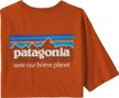 T-Shirt Patagonia P-6 Mission Organic Orange