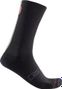 Paire de Chaussettes Castelli Racing Stripe 18 Noir