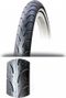 Pneu city 26x1,50 slick bandes reflectives tringles souple