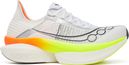 Saucony Endorphin Elite 2 Laufschuhe Weiß/Gelb/Orange Unisex