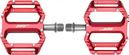 Paire de Pédales Plates HT Components AR09 Rouge