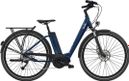 VTC Électrique O2 Feel iVog Explorer Boost Univ 4.1 Shimano Altus 9V 360 Wh 26'' Bleu Boréal