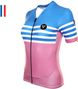 Maillot Manches Courtes Femme LeBram Tourmalet Ciel Coupe Ajustée