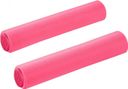 Paire de Grips Supacaz Siliconez Rose Fluo