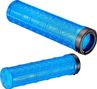 Pair of Supacaz Grizips Grips - Blue