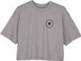 Dames Byrd Crop T-shirt met korte mouwen Beige 