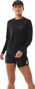 Compressport Performance Night Running Squad hardloop-T-shirt, zwart, dames