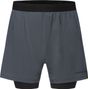 Short Gore Wear Concurve 5' 2in1 Gris Noir Homme