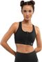 Brassière sport - Maintien élevé Fitness Femme Squat Black Noir