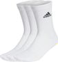 Chaussettes x3 Unisexe adidas Performance Sportswear Crew Blanc