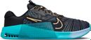 Chaussures de Training Nike Metcon 9 AMP Bleu/Or Femme