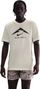 Nike Dri-FIT Trail Logo Kurzarmtrikot Beige Männer
