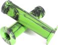 Poignees BMX 2tone noir vert KHEbikes