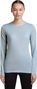 Camiseta de manga larga Icebreaker Merinos 200 Oasis Azul para mujer