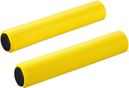 Pair of Supacaz Siliconez Grips Yellow