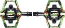Automatische pedalen HT Components T2 Camo Groen