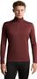 Baselayer Icebreaker Merinos 200 Oasis 1/2 zip Rouge Homme