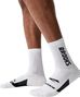 Brooks Ghost Crew Socken, Weiß
