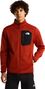 Giacca in pile The North Face Crest Rossa Uomo