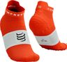 Chaussettes Compressport Pro Racing V4.0 Run Low Orange/Blanc