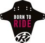 REVERSE Garde-Boue - Born to Ride - NOIR/ROSE