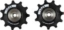 Pair of Ceramicspeed Alpha Rollers for Shimano R9150, Black