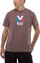 Millet Chamonix Trilogy Brown Men's T-Shirt
