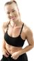 Brassière de sport sans couture femme Fitness Ness Noir