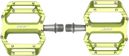 Paar platte pedalen HT Components AR09SX Groen