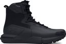 Under Armour Valsetz Waterproof Zip Military Shoes Black Men's