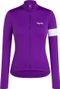 Maglia Rapha Core Thermal Violet a manica lunga da donna