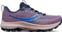Chaussures de Running Femme Saucony Peregrine 13 Violet Bleu