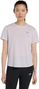 Women's New Balance Athletics Violet short-sleeved jersey